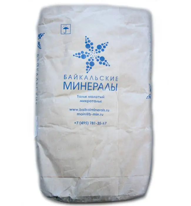 Микротальк «Талькон» Т-20 — наполнитель для полимерных композиций, красок и строительных смесей (мелкодисперсный, 25 кг)